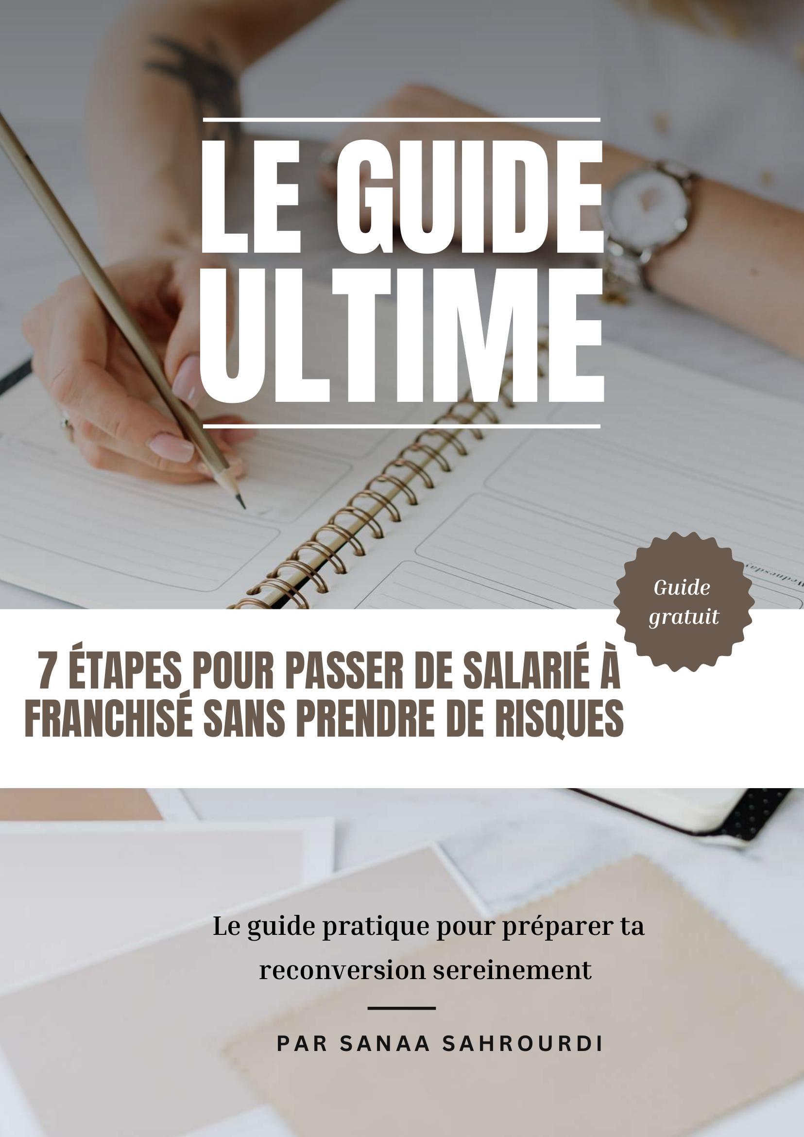 Ebook De salarié à franchisé